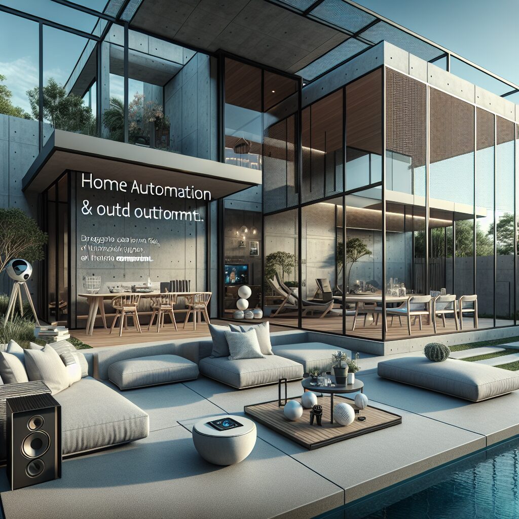 Domotique et divertissement en plein air : créer un espace de loisirs