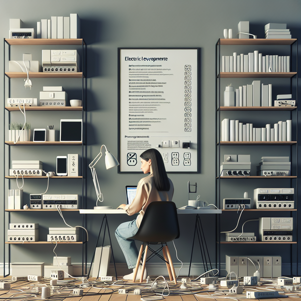 Les normes électriques pour les espaces de travail à domicile