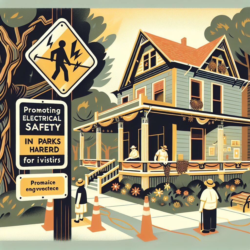 Sécurité électrique dans les parcs : prévenir les risques pour les visiteurs