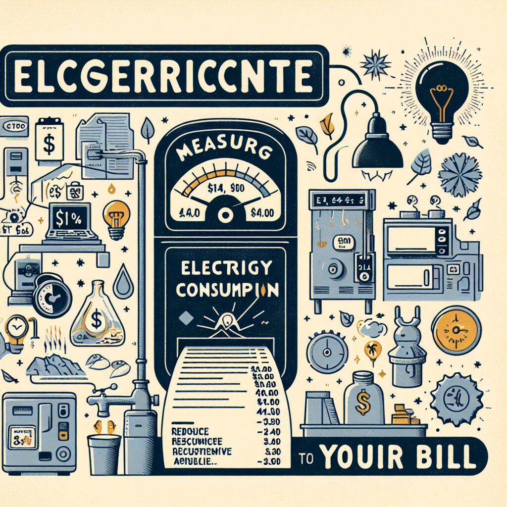 Les avantages de la mesure de consommation pour réduire votre facture d’électricité