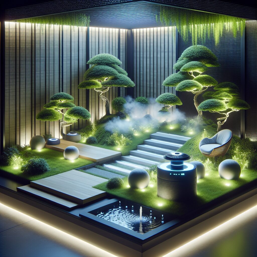 Domotique et jardin zen : créer un espace paisible avec la technologie