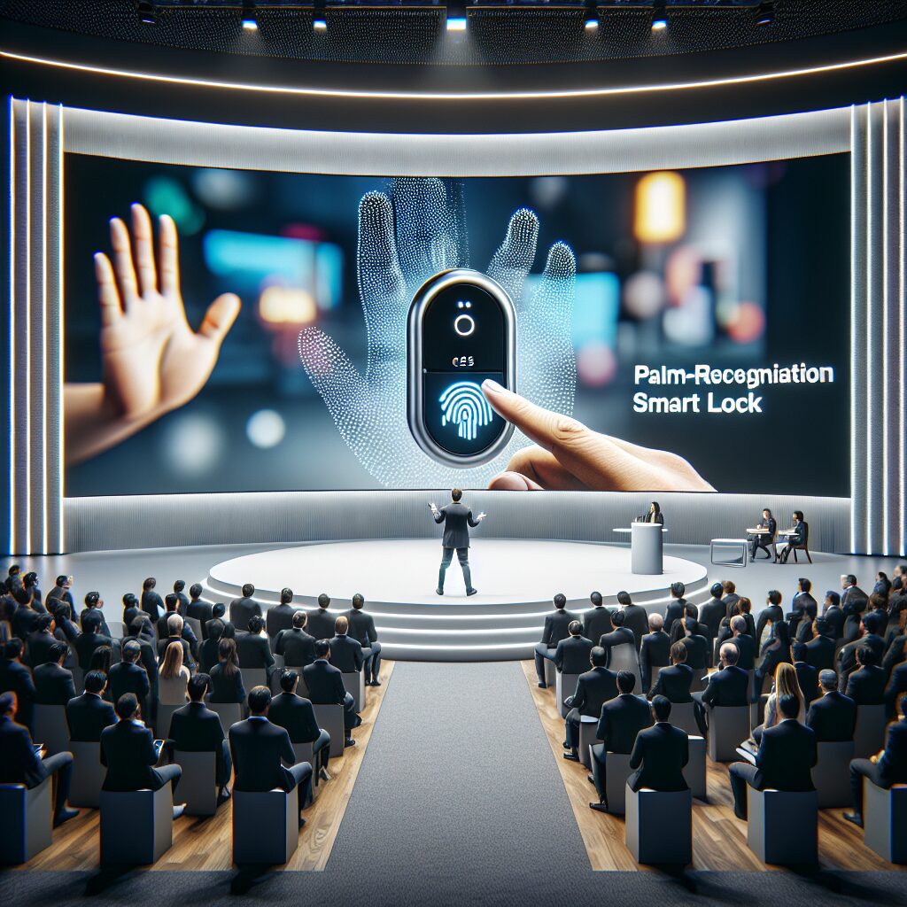 CES 2024 : une serrure intelligente à reconnaissance de paume présentée par Philips Home