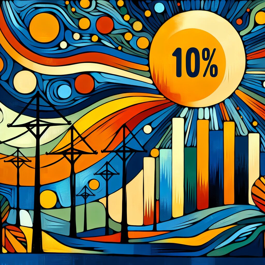 L’électricité augmente de 10% le 1er février ? On vous offre 10% de remise sur votre station solaire !