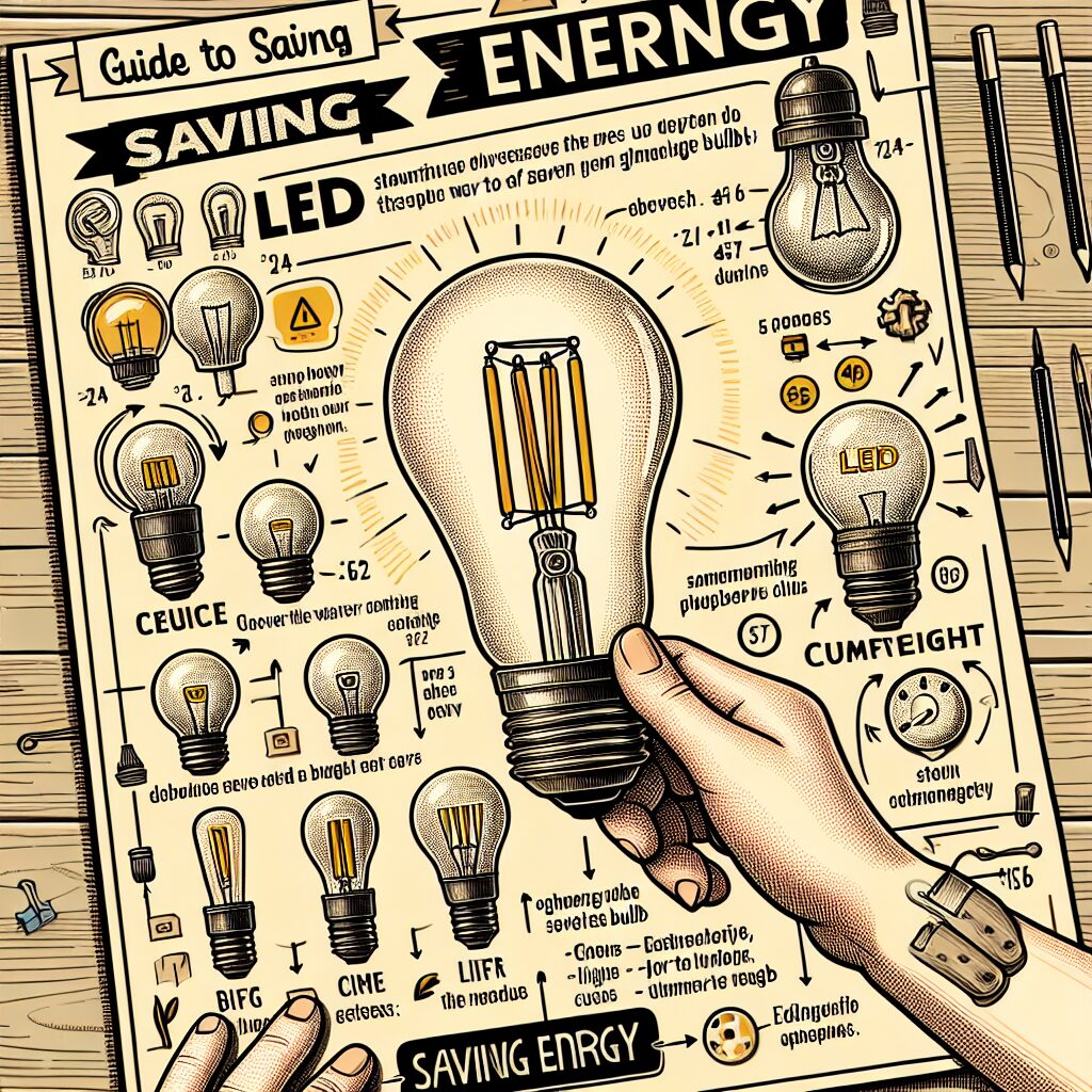Économiser de l'énergie avec des ampoules à filament LED : guide pratique