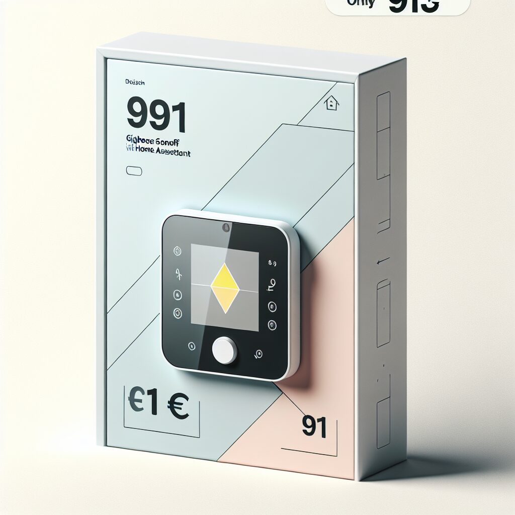 Le petit écran tactile Zigbee Sonoff NSPanel Pro compatible Home Assistant est à seulement 91€