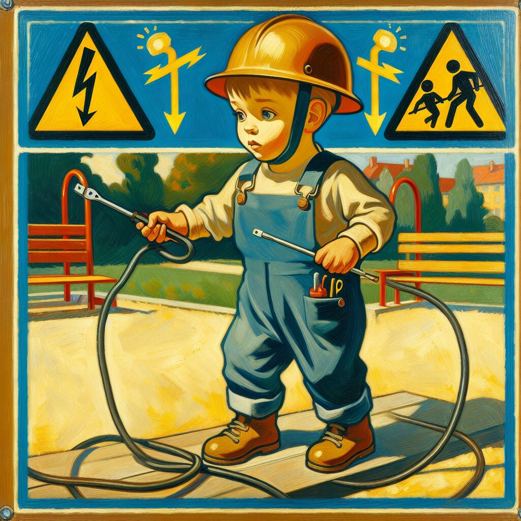 Sécurité électrique dans les aires de jeux pour enfants : prévention