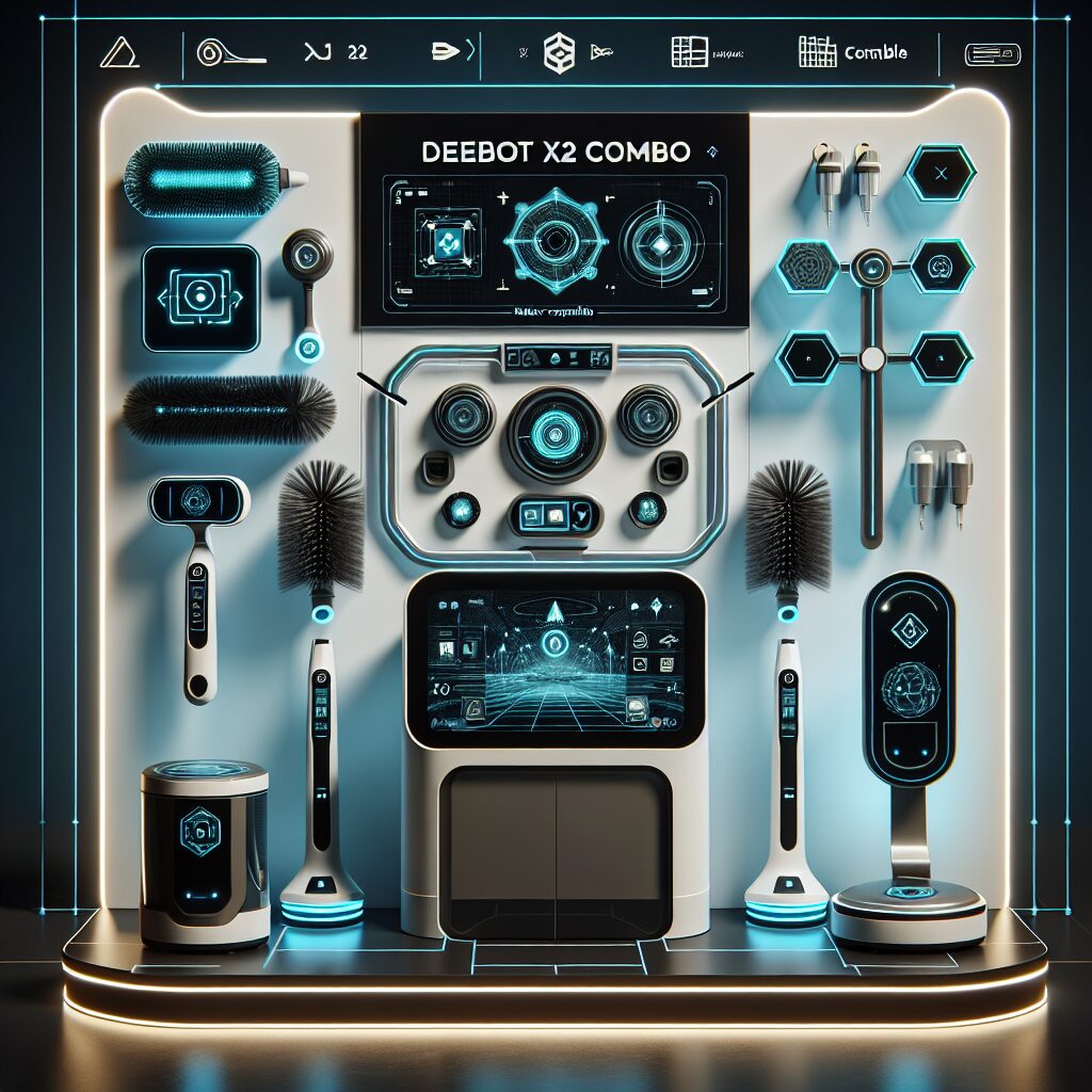 Ecovacs lance une station de nettoyage ultra complète au #CES2024: le DEEBOT X2 COMBO, compatible Matter !