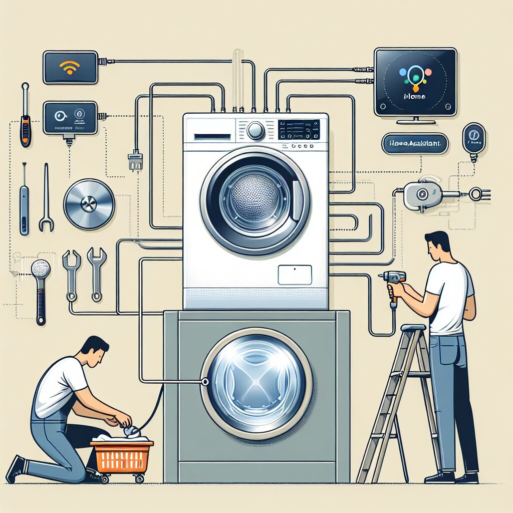 Comment connecter la machine à laver sous la domotique Home Assistant ?